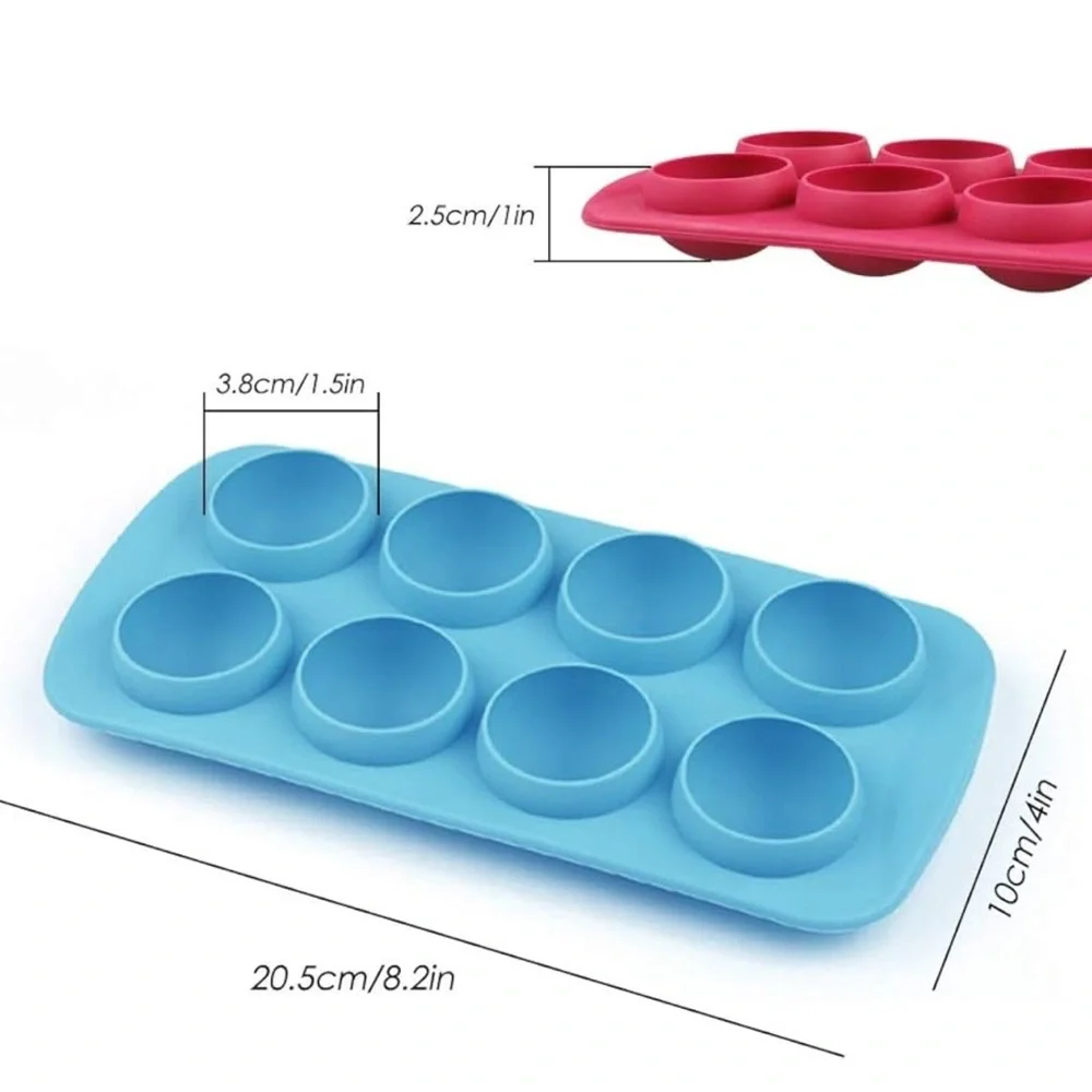 Silicone Chocolate Candy Molds, Jello Pudding Ball Ice Cube Peanut Butte